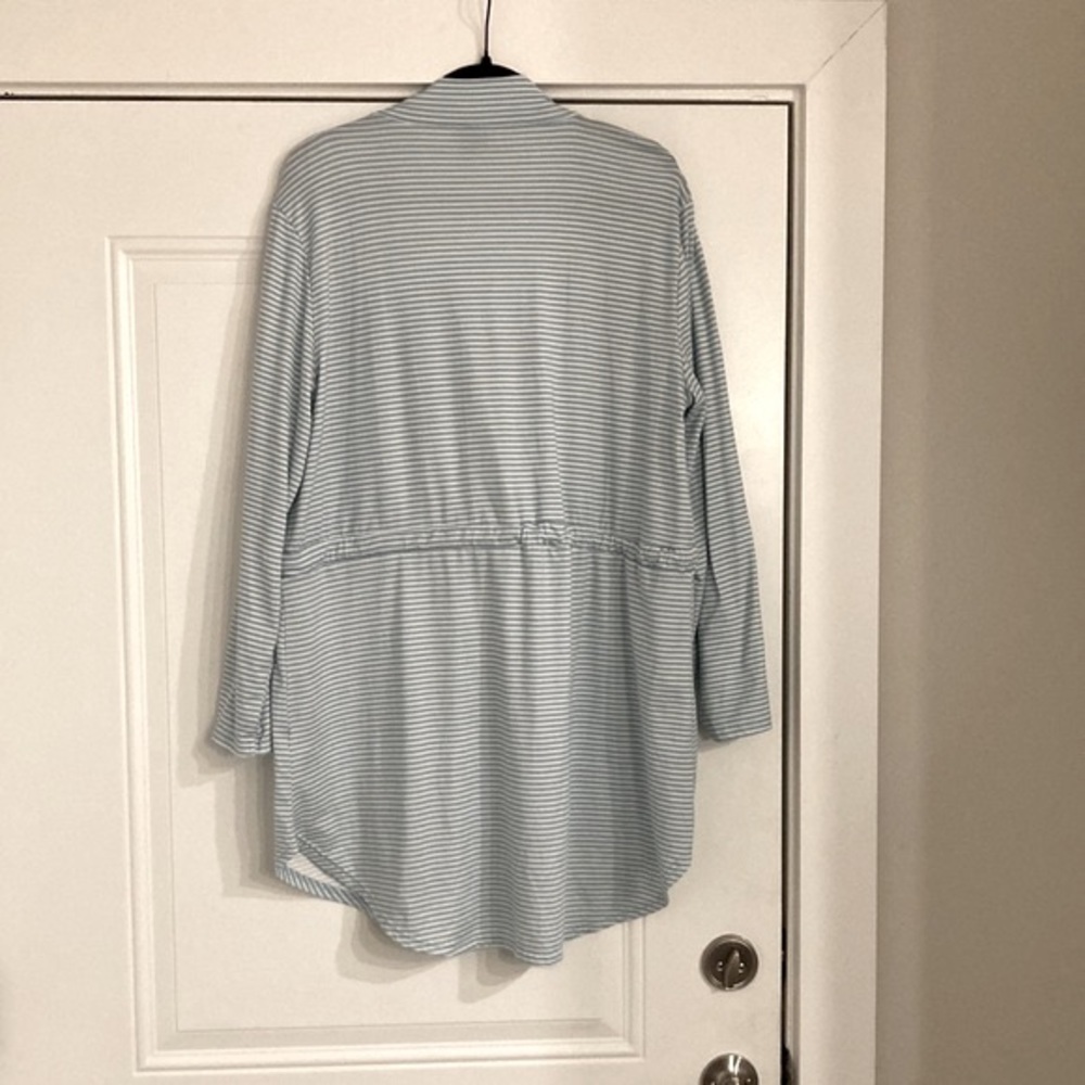 Buttery Soft Striped Robe Size Large - Picture 2 of 4